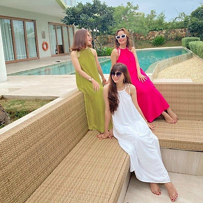 Siêu Hot Đầm Caro Cúp Ngực Dáng XòeVáy Maxi Ôm Eo tôn dáng Thời Trang Dạo  Phố Đi Biển Cực Sang  Tìm Voucher
