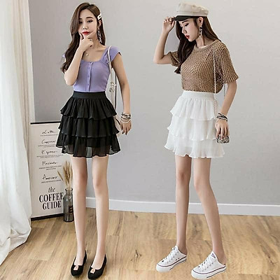 Chân váy tầng dài mặc với áo gì đẹp sang mà vẫn cuốn hút  Cardina