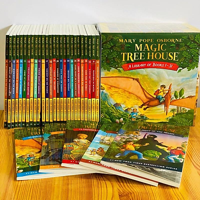 Mua Magic Tree House (1 - 36) - 36 Books + File MP3 | Bản Nhập Khẩu | Tiki