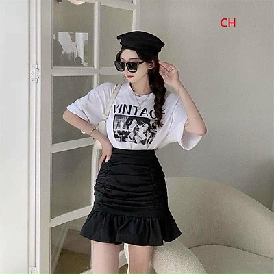 2021  Top 10 cách phối đồ với chân váy đen thăng hạng visual cực đỉnh   ACFC Blog