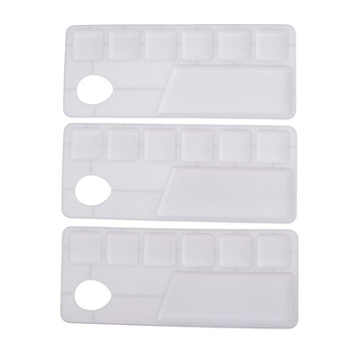 Mua 3Pcs Plastic Paint Tray Palettes for Plastic Oil Craft DIY Art