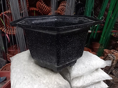 Mua Chậu nhựa lục giác giả đá LG 460 nhựa Đức Minh | Tiki