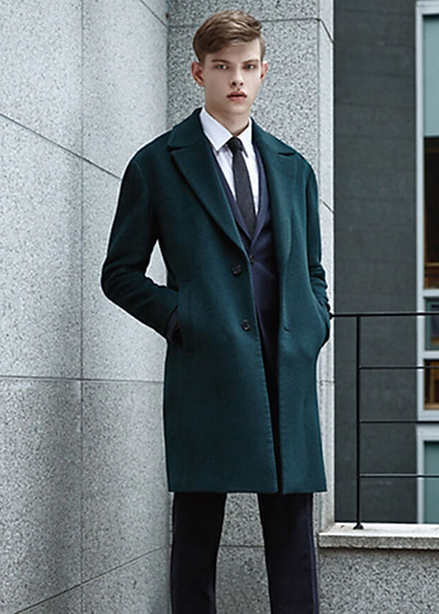 Áo khoác dạ nam Hàn Quốc SD229 áo dạ kẻ form rộng - MixASale