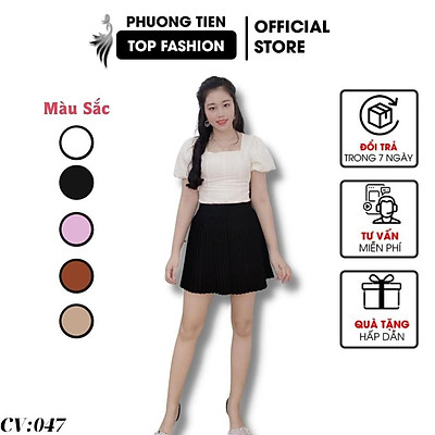 Lịch sử giá Chân váy ngắn 2 tầng xếp ly chân váy xòe kiểu hàn quốc cập  nhật 72023  BeeCost