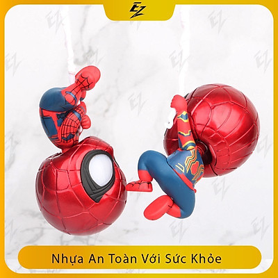 Set 2 mô hình người nhện spider man phiên bản chibi giới hạn siêu đáng yêu  dành cho bé