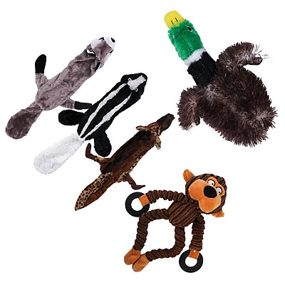 Mua 5x Dog Toys Cute Animal Shape Soft Toy Sound Pet Toys Chew ...