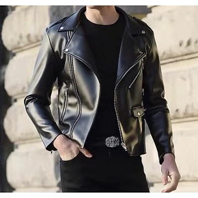 Cách phối đồ với áo khoác da Leather Biker Jackets - ALONGWALKER
