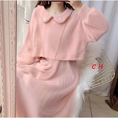Đầm Công Chúa Cả Set Áo Sơ Mi Cúc Ngọc Phối Chân Váy Xoè Dài Siêu Hot    Hazomicom  Mua Sắm Trực Tuyến Số 1 Việt Nam