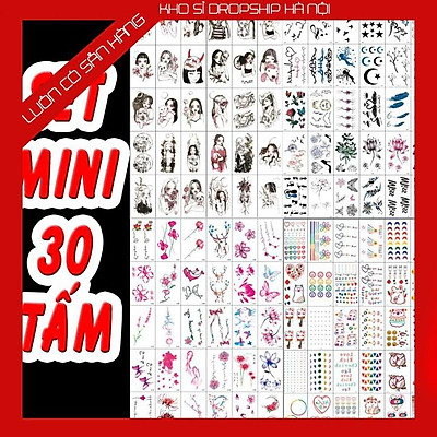 Hình xăm dán tattoo mini ngôi sao nhỏ x077Xăm dán Boss tatoo mini tạm  thời size 10x6cm  HolCim  Kênh Xây Dựng Và Nội Thất