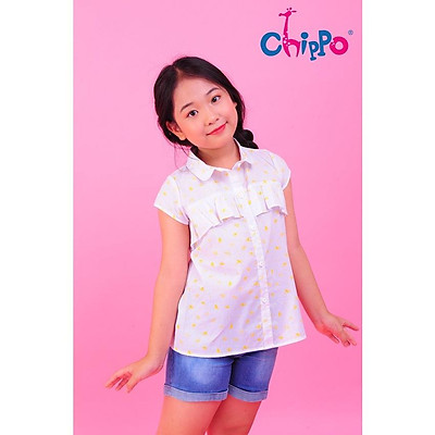 Mua Áo Sơ Mi Bé Gái Họa Tiết Chippo Chất Liệu 100% Thô Cotton Cho Bé Từ 8  Đến 12 Tuổi(25-42Kg) - Họa Tiết Vàng,9 Tuổi(28-29Kg) Tại Chippo Official  Store | Tiki