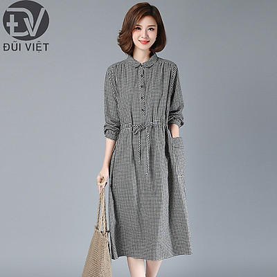Đầm sơ mi năng động cho phái đẹp của nhà Thắm Đặng
