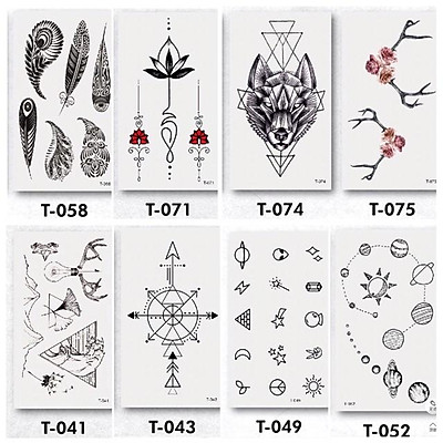 Mua Set Nhiều Mẫu anime xăm 3D Hình Xăm Dán Hình Xăm henna mini Tattoo  Cao Cấp hình xăm 3d  137 tại Cam Cam Vintage  Tiki