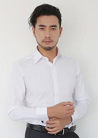 SƠ MI TRẮNG MĂNG SÉC  Suit and vest NEK