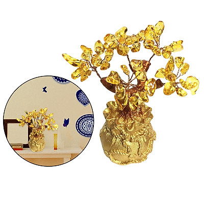 Mua Feng Shui Citrine Money Tree,Natural Crystal Bonsai Money Tree ...