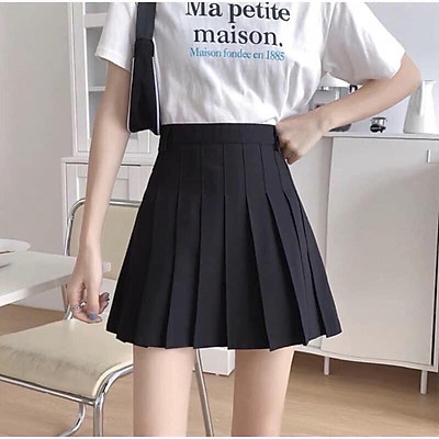 Chân váy xếp ly bóng chày cực hot  Lazadavn