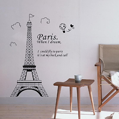 Mua Romantic Paris Eiffel Tower Beautiful View of France DIY Wall ...