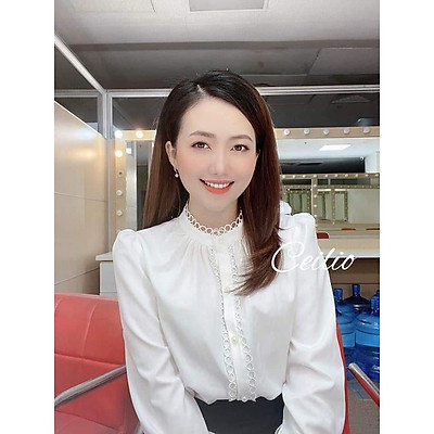 Mua Áo Sơ Mi Kiểu Nữ Màu Trắng Đẹp Ngắn Tay Phong Cách Ulzzang Vintage Hàn  Quốc Cao Cấp Họa Tiết Ren Kozoda Cua Shopboutique | Tiki