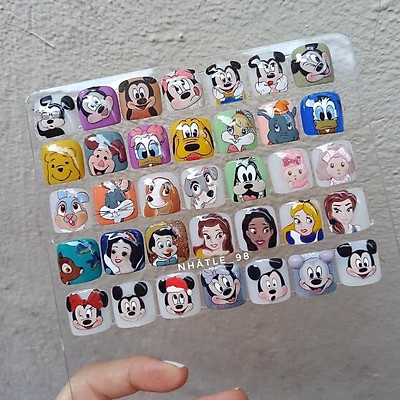 Nail hoạt hình  Nghi Thảo nail hoat hinh nghi thao nails  Móng tay  Hoạt họa Hoa cúc