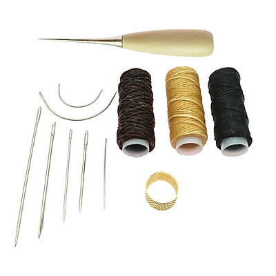 3pcs Leather Sewing Craft Tool Leather Rope Needle Leather Needle