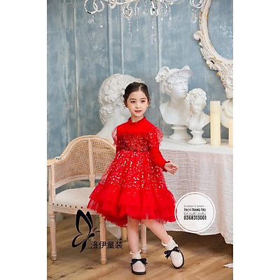 Mua Váy len công chúa phối ren bé gái 38 tuổi  Tiki