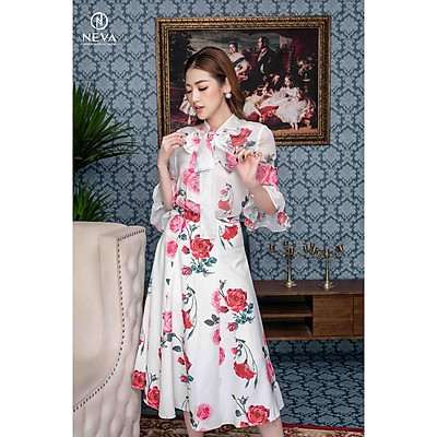 Chi tiết với hơn 70 váy họa tiết hoa hồng siêu hot  trieuson5