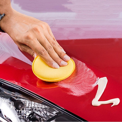 Mua Combo 2 Mút Xốp, Miếng Bọt Biển Đánh bóng Ô Tô Vệ Sinh Chăm Sóc Xe dùngđể đánh bóng sơn hoặc bọc da ghế + Tặng kèm găng tay rửa