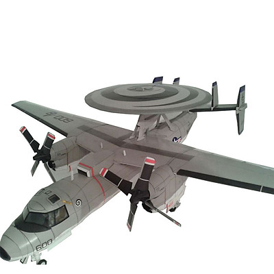 Mô hình Máy bay lắp ghép AirForce One Boeing B747 47cm Có đèn