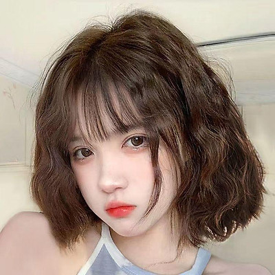 Mua 2023 Female wig Tóc giả nữ Tóc giả nữ Nhật Bản đầu ngắn giả ...