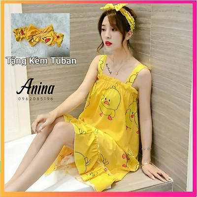Giảm giá Váy ngủ 2 dây dễ thương cho bạn gái giá tốt  BeeCost