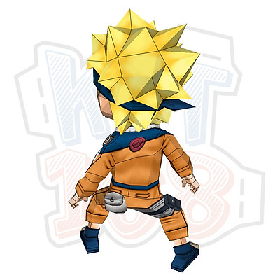 Giảm giá Mô hình giấy in hình nhân vật Naruto Kakashi Sasuke Itachi Sakura  papercraft anime chibi trưng bày  BeeCost