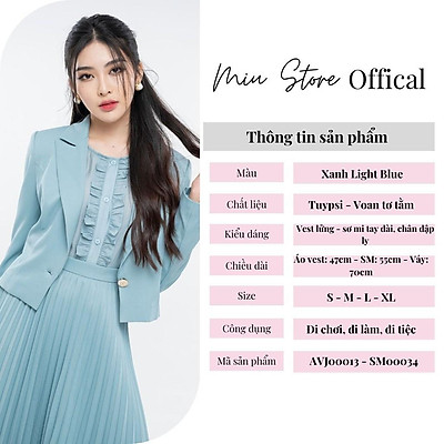 Giảm giá Set bộ vest vest nữ chân váy ngắn - Mua Thông Minh