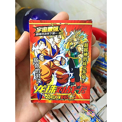 Mua Sỉ 1 Hộp Thẻ Bài 54 Lá 7 Viên Ngọc Rồng Dragon Ball Songohan | Tiki