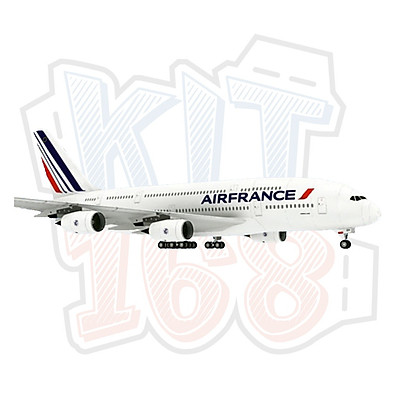 MÔ HÌNH MÁY BAY AIR FRANCE CAO CẤP 20CM CÓ BÁNH XE KÈM ĐẾ TRƯNG BÀY   Lazadavn