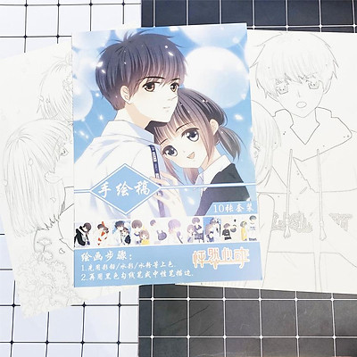 Mua Tranh tô màu Con tim rung động tập bản thảo phác họa anime manga chibi tặng thẻ Vcone | Tiki Mua Tranh Tô Màu Con Tim Rung Động Tập Bản Thảo Phác Họa Anime Manga Chibi Tặng Thẻ Vcone | Tiki