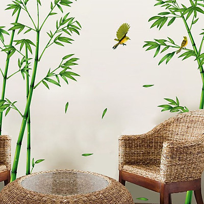 Mua Removable Green Bamboo Forest Wall Sticker Chinese Style DIY ...