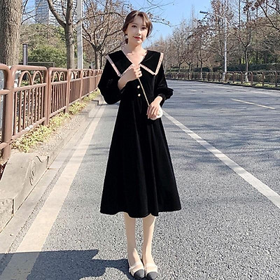 Váy 2 dây maxi đầm Hàn Quốc dáng dài LENA chất lụa cao cấp quyến rũ