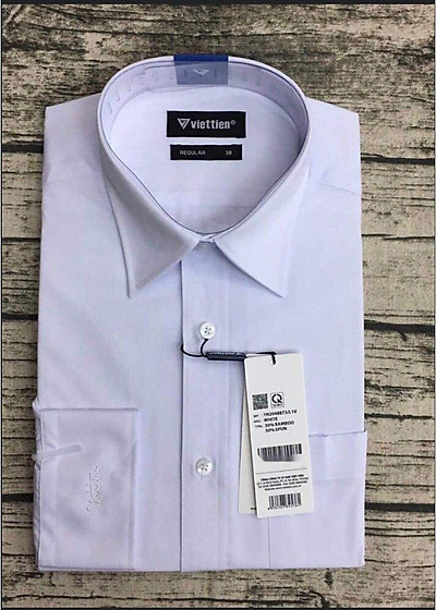 ÁO SO MI TRẮNG SỌC XANH VIỆT TIẾN   Cẩm Nhung Fashion  Facebook