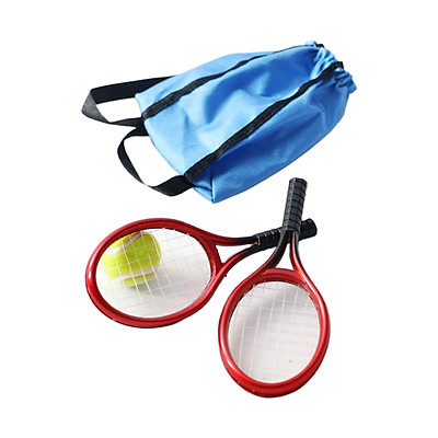 Mua Miniatures Sports Tennis Racket and Ball Set for Sports Room ...