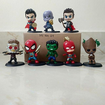 Đèn ngủ mô hình Spider Man phong cách ChiBi  Lolavn