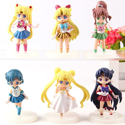 Mua Bộ 02 mô hình thủy thủ mặt trăng  Sailor Moon Xanh đậm tại Vacimall   Tiki