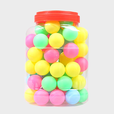 Mua Fine Quality Ping Pong Balls Assorted Wordless Table Tennis Plastic Ball  Bulk Colorful Plastic Seamless Decoration Touch | Tiki