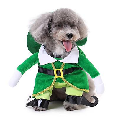 Mua Pets Turned Into Funny Costumes Standing Clothes Suit Dog Cute ...