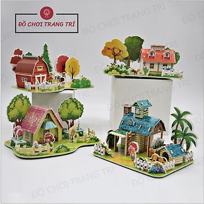 Hướng dẫn làm nhà hai tâng có hồ bơi bằng bìa carton  mohinhliticom