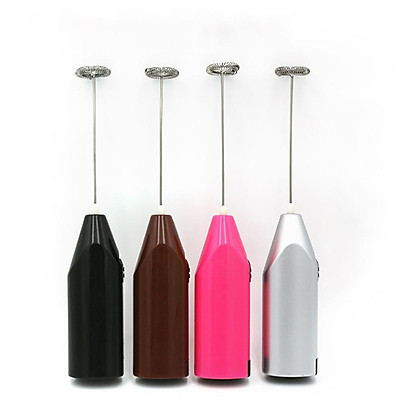 Milk Drink Coffee Whisk Mixer Electric Egg Beater Frother Foamer Mini  Handle Stirrer Practical