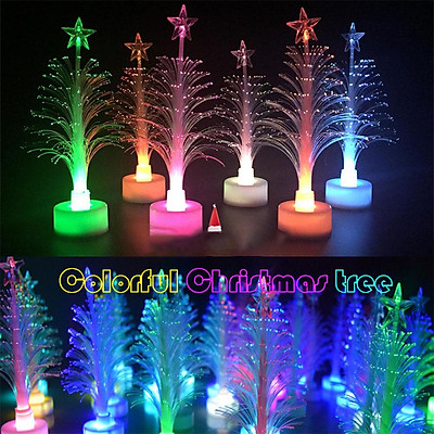 Mua LED Colorful Fiber Christmas Tree Shaped Lamp Night Light for ...