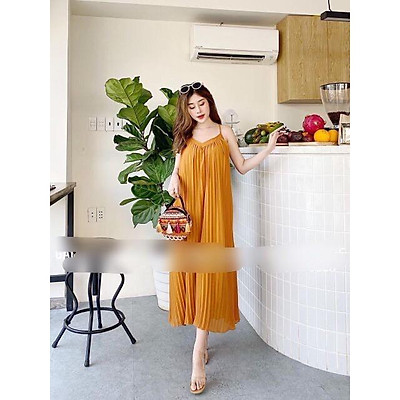 Top 66 váy 2 dây dập ly siêu hot  cdgdbentreeduvn