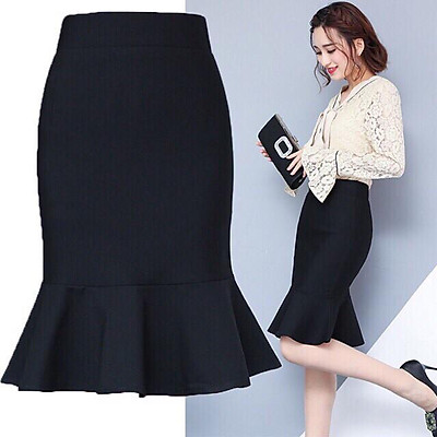 Chân váy đầm đuôi cá ngắn đẹp 2019 cùng nàng điệu đà tới công sở  Thời  trang  Việt Giải Trí
