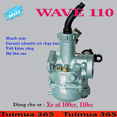 Mua Bình Xăng Con (Bộ Chế Hòa Khí ) dùng cho xe Wave 110 - Wave nhỏ tại  Tuimua 365 | Tiki