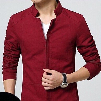 Bộ Vest Nam Cổ Trụ Cách Tân D6142