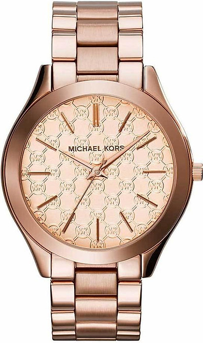 Michael Kors Ladies Layton Rose Chronograph Dial Rose Gold Plated Bracelet  Watch MK6796  thbakercouk
